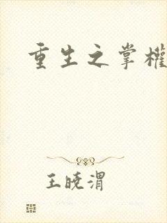 重生之掌权天下