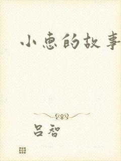 小惠的故事封面