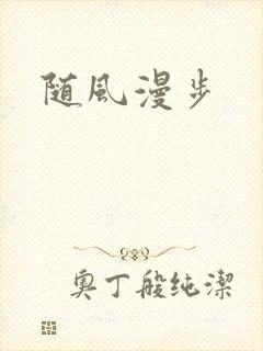 随风漫步封面