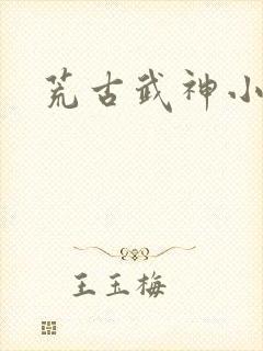 荒古武神小说封面