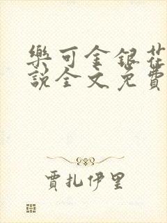 乐可金银花露小说全文免费