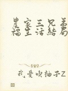 农家三兄弟的幸福生活结局红枫叶