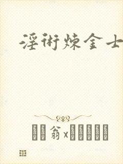 淫术炼金士小说封面