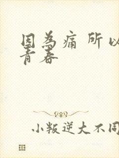 因为痛 所以叫青春封面