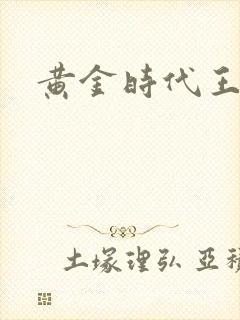 黄金时代王小波