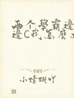 两个学霸边做题边C我怎么办
