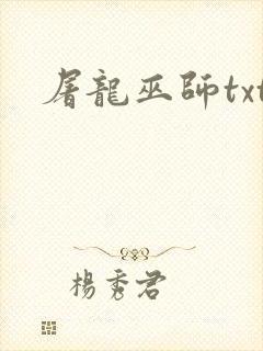 屠龙巫师txt
