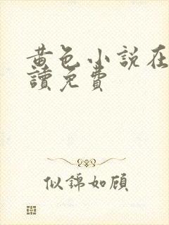 黄色小说在线阅读免费封面