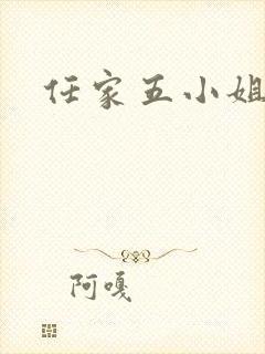 任家五小姐封面