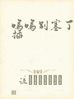 呜呜别塞了啊抽插