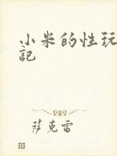 小米的性玩具日记封面