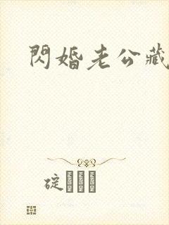 闪婚老公藏不住
