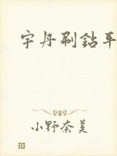 宇丹刷钻平台