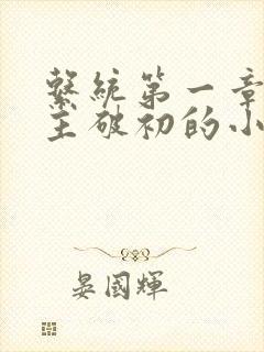 系统第一章给宿主破初的小说