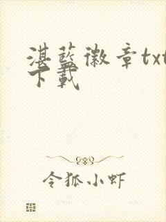 湛蓝徽章txt下载