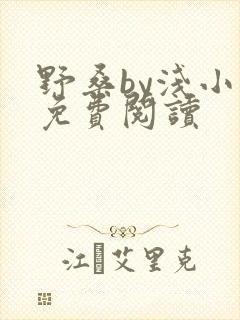 野桑by浅小说免费阅读封面