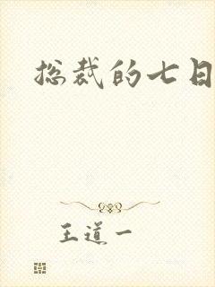 总裁的七日恋人