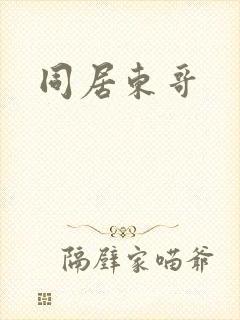 同居东哥封面