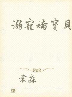 溺宠娇宝贝