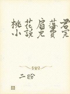桃花扇落君不还小说免费完整版