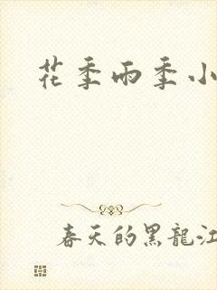 花季雨季小说