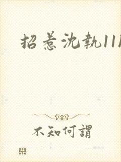 招惹沈执11h