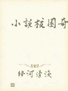 小说校园奇侠