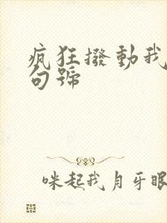 疯狂拨动我的小句号