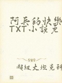 阿兵的快乐生活TXT小说免费阅读全章封面