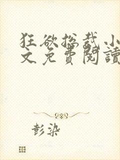 狂欲总裁小说全文免费阅读