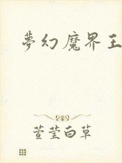 梦幻魔界王封面