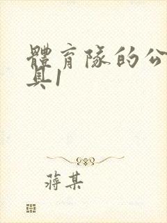 体育队的公用玩具1封面