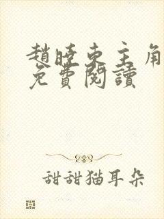 赵晓东主角小说免费阅读封面