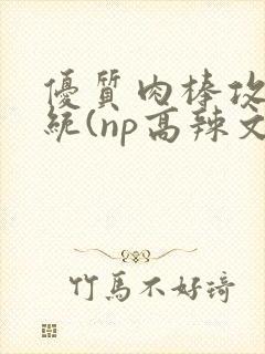 优质肉棒攻略系统(np高辣文)