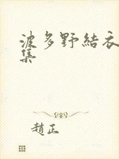 波多野结衣作品集封面
