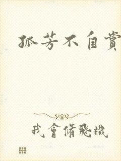 孤芳不自赏小说