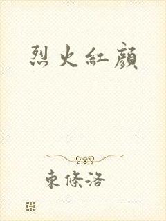 烈火红颜封面