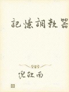 记忆调教器封面