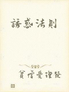 诱惑法则封面