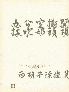 办公室撕开奶罩揉吮奶头视频