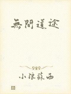 无间道途封面