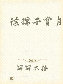 徐孺子赏月