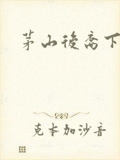 茅山后裔下载