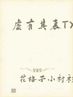 虚有其表TXT封面