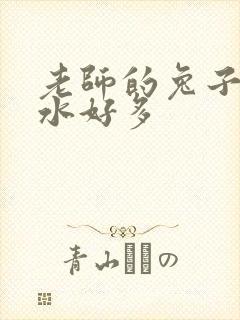老师的兔子好软水好多