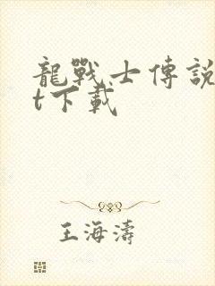 龙战士传说txt下载