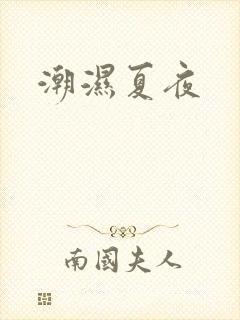 潮湿夏夜封面