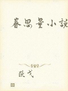 眷思量小说