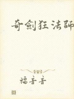 奇剑狂法师封面
