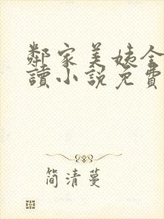 邻家美姨全文阅读小说免费